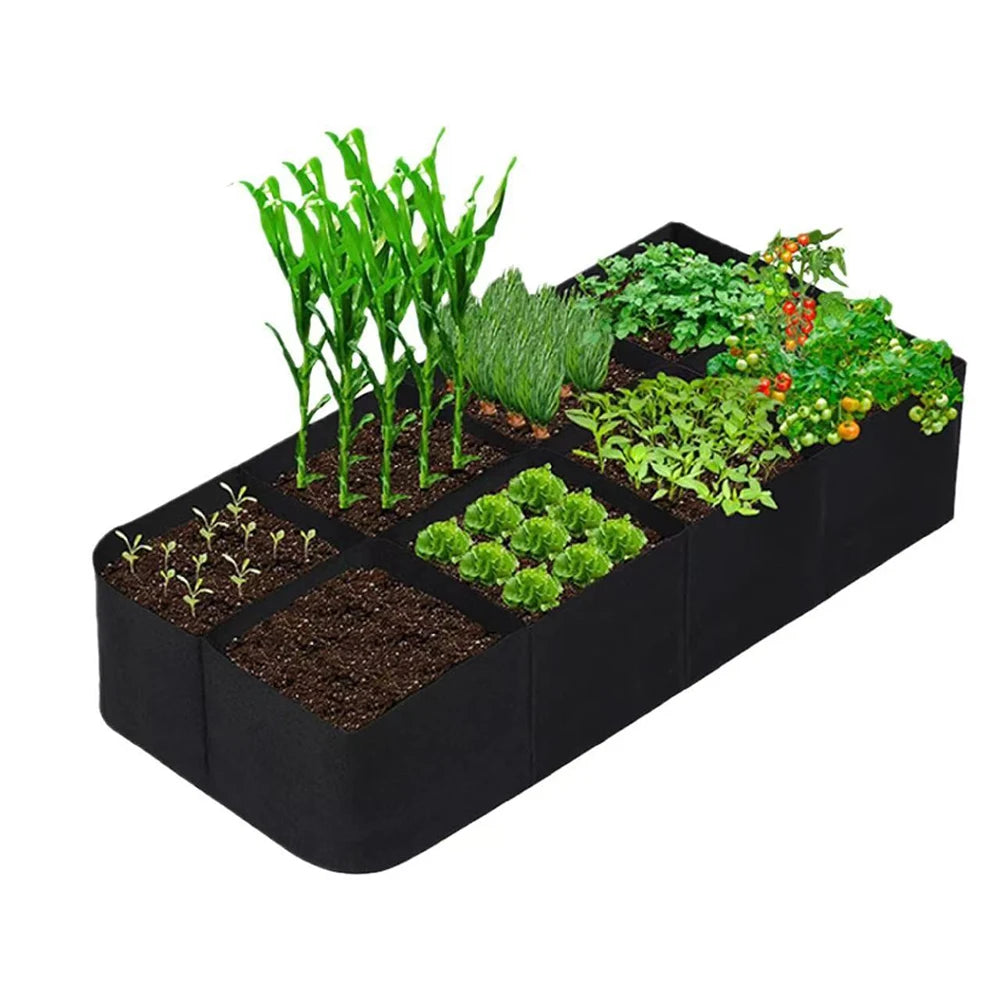 Rectangle Felt Garden Planting Grow Bag