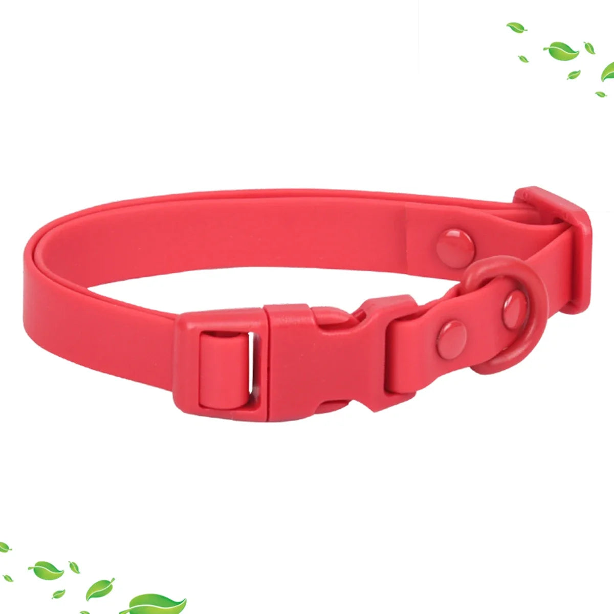 Macaron Colored Waterproof Dog Collar