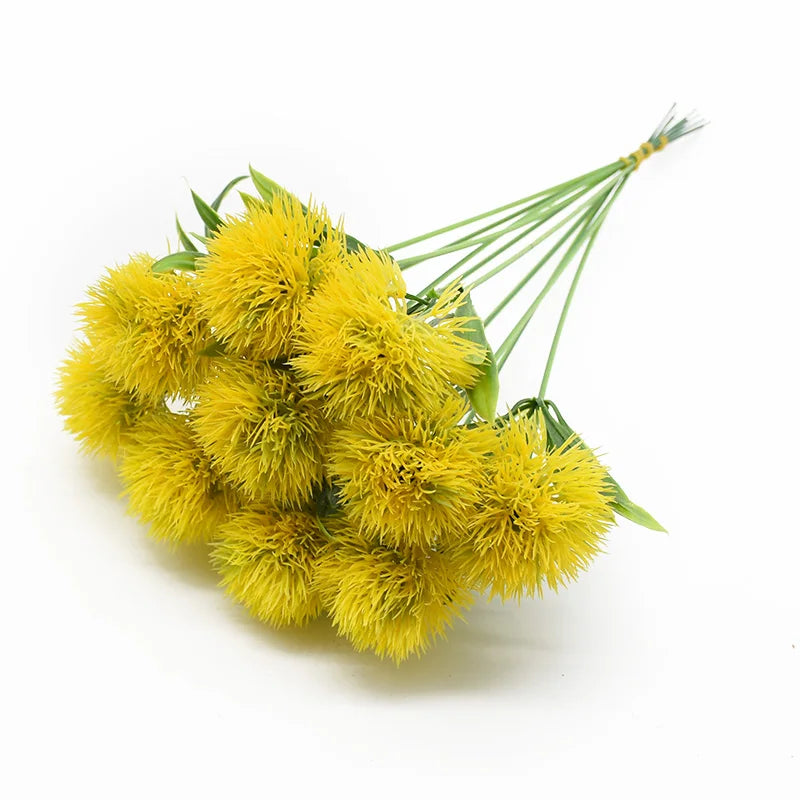 Artificial Dandelion Flower Bouquet Set