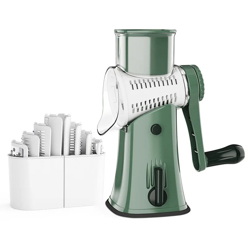 5-in-1 Rotary Cheese Grater