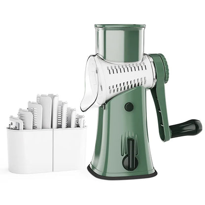 5-in-1 Rotary Cheese Grater
