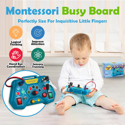 Montessori Busy Board Educational Toy