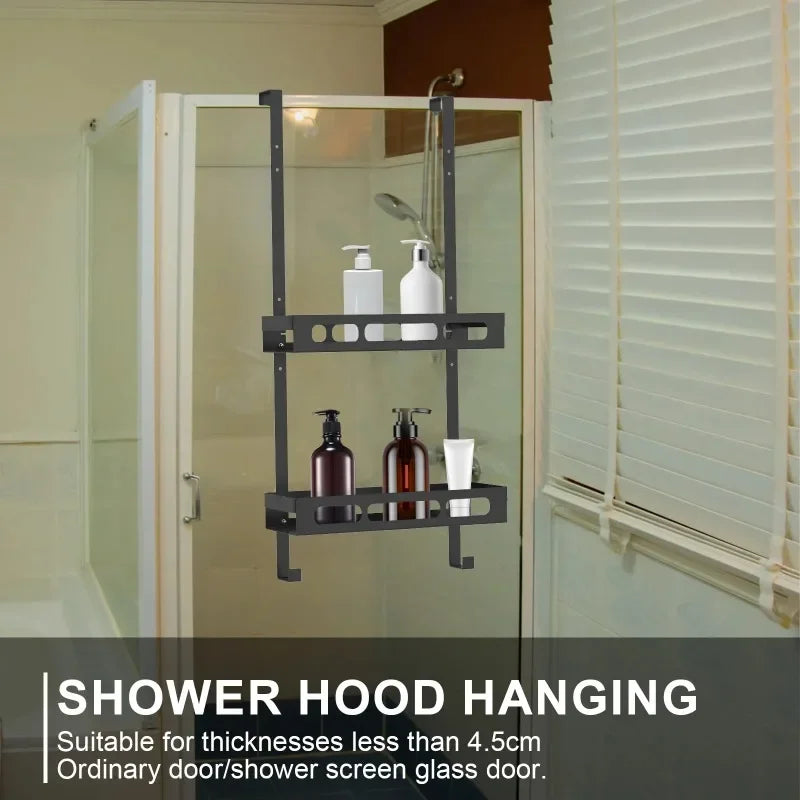 Carbon Steel Nail-Free Shower Caddy