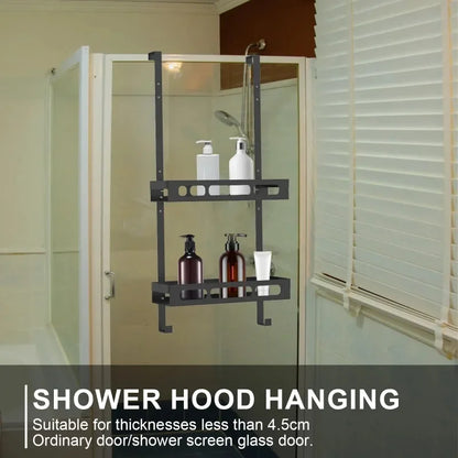 Carbon Steel Nail-Free Shower Caddy