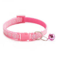 Multicolor Cat & Dog Bell Collar