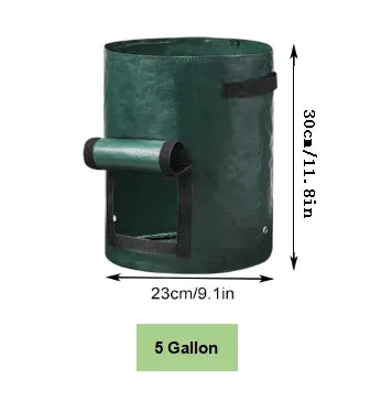 5pcs Vegetable Plant Grow Bags