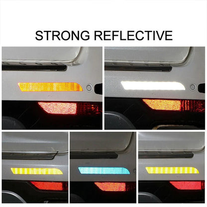 Car Reflective Safety Bumper Strip Stickers