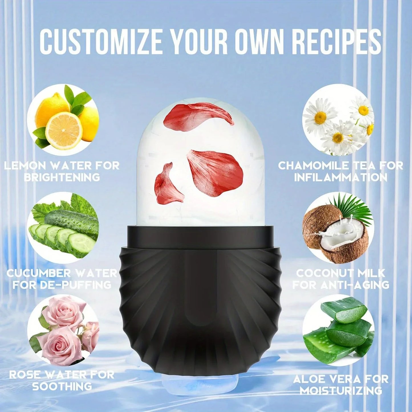 Ice Face Roller Silicone Mold