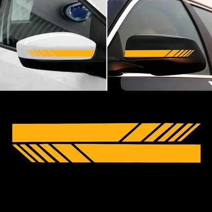 Car Reflective Rearview Mirror Side Stickers