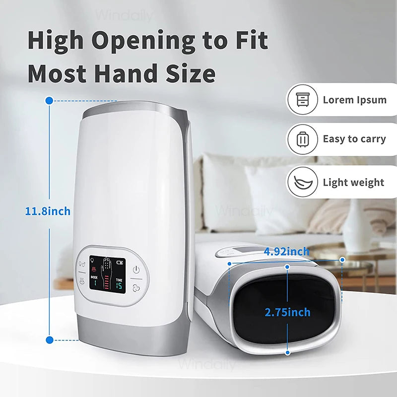 Electric Wireless Hand Massager Device