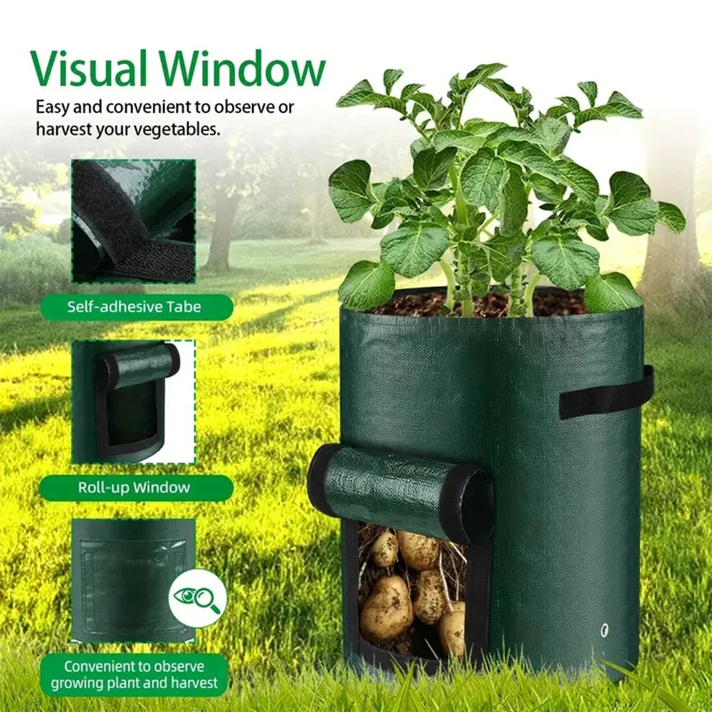 5pcs Vegetable Plant Grow Bags