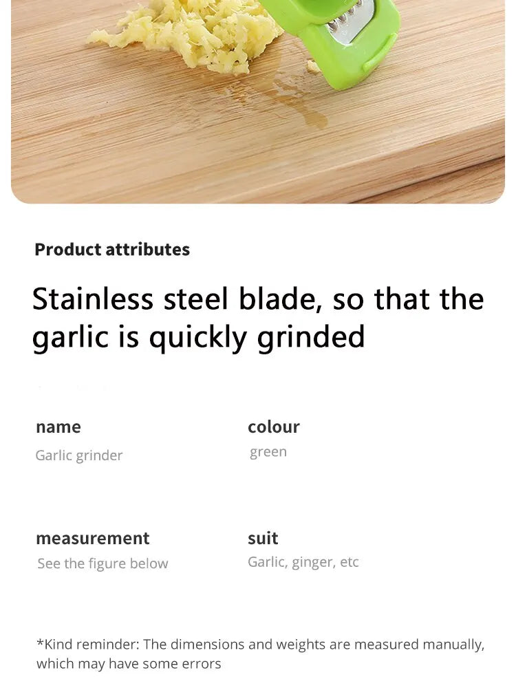 Mini Green Garlic Grinder Press