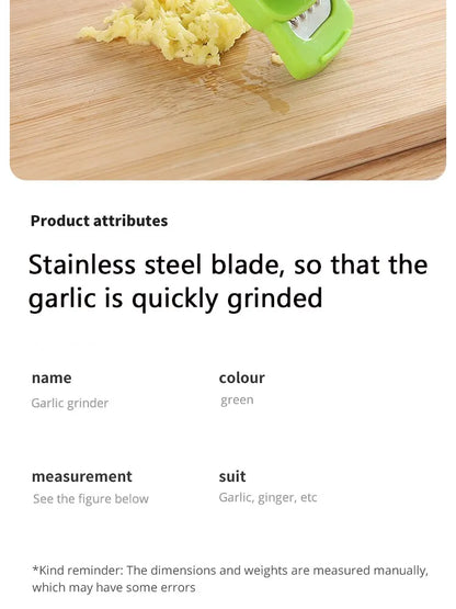 Mini Green Garlic Grinder Press