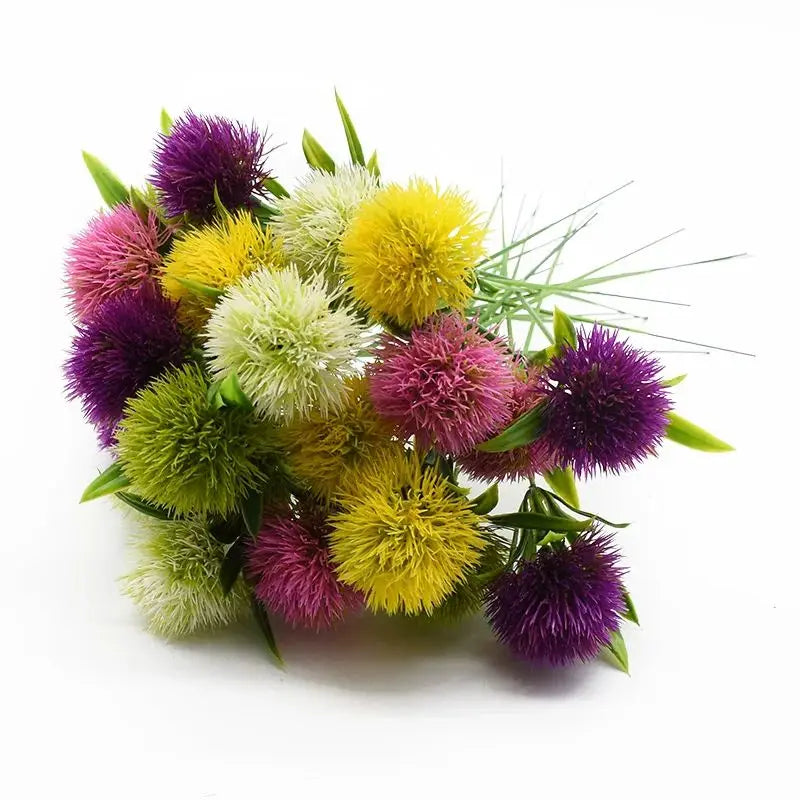 Artificial Dandelion Flower Bouquet Set
