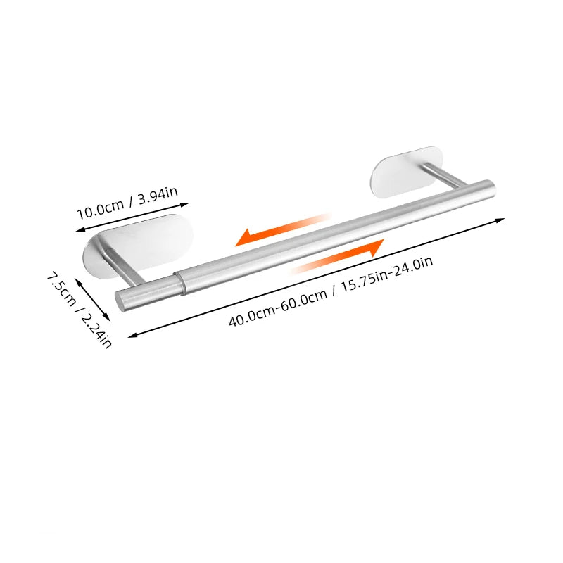 Brushed Nickel Bathroom Hardware Set