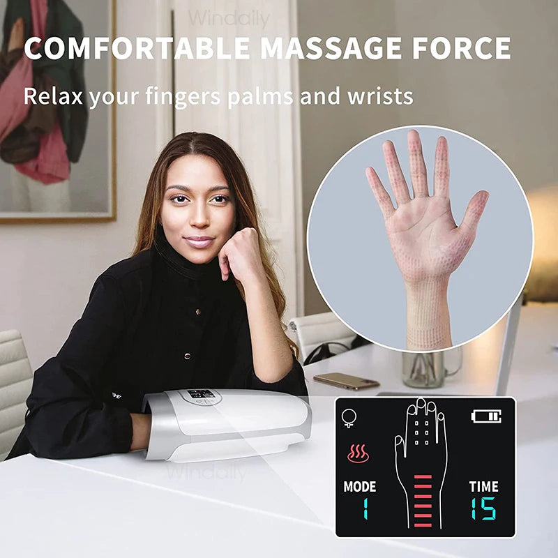 Electric Wireless Hand Massager Device