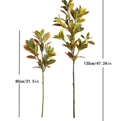 Large Artificial Tropical Ficus Branch