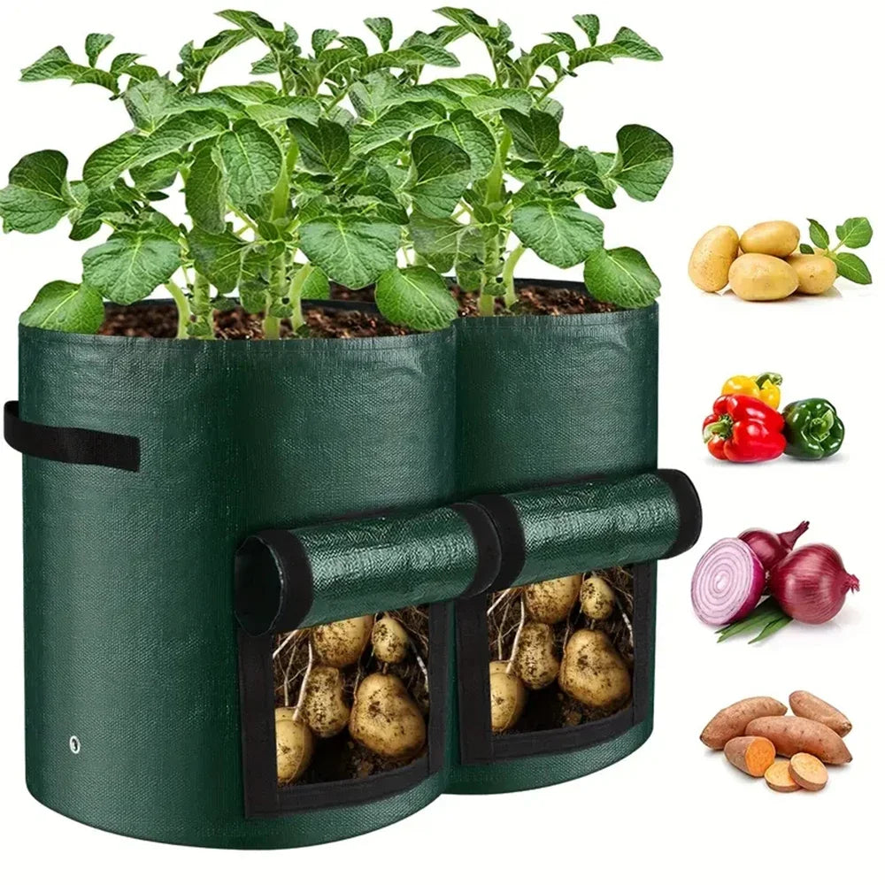 5pcs Vegetable Plant Grow Bags