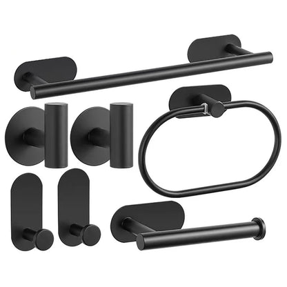 Brushed Nickel Bathroom Hardware Set