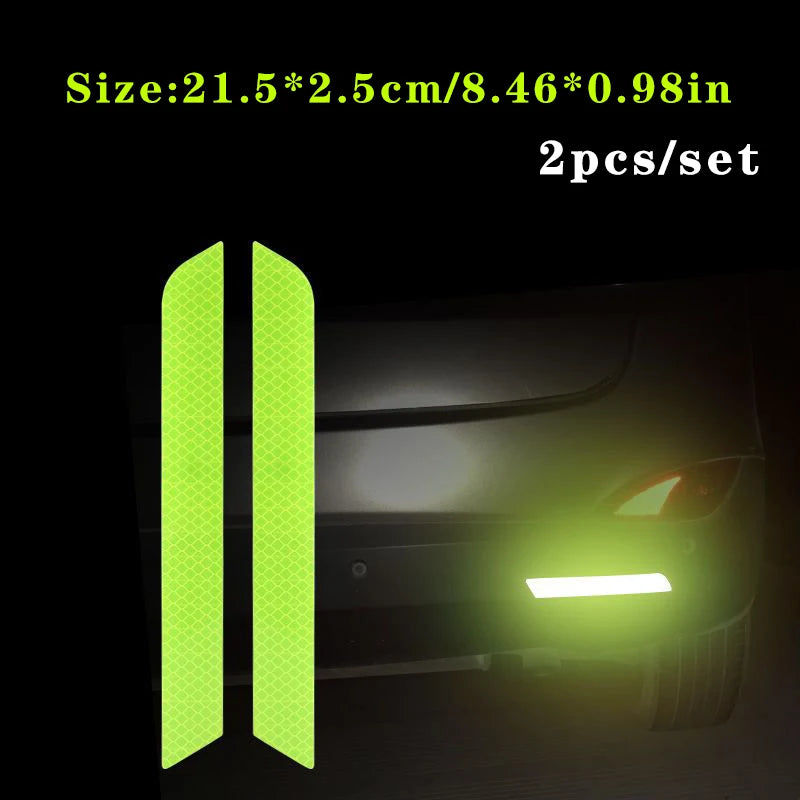 Car Reflective Safety Bumper Strip Stickers