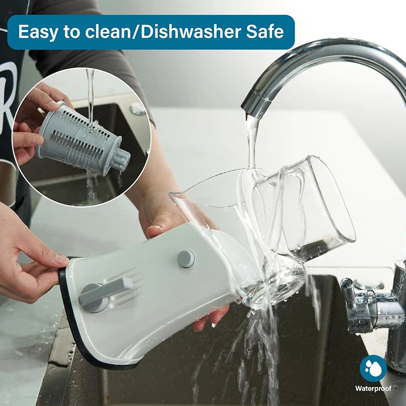 5-in-1 Rotary Cheese Grater