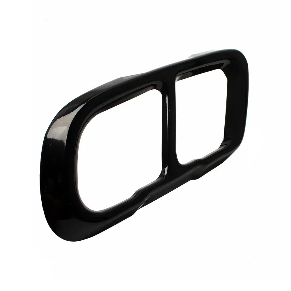 High Gloss Black Car Exhaust Tail Covers