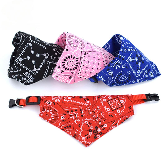 Adjustable Pet Triangle Scarf Neckerchief