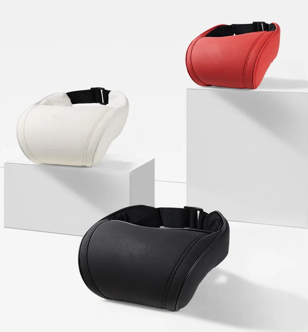 PU Leather Memory Foam Car Headrest