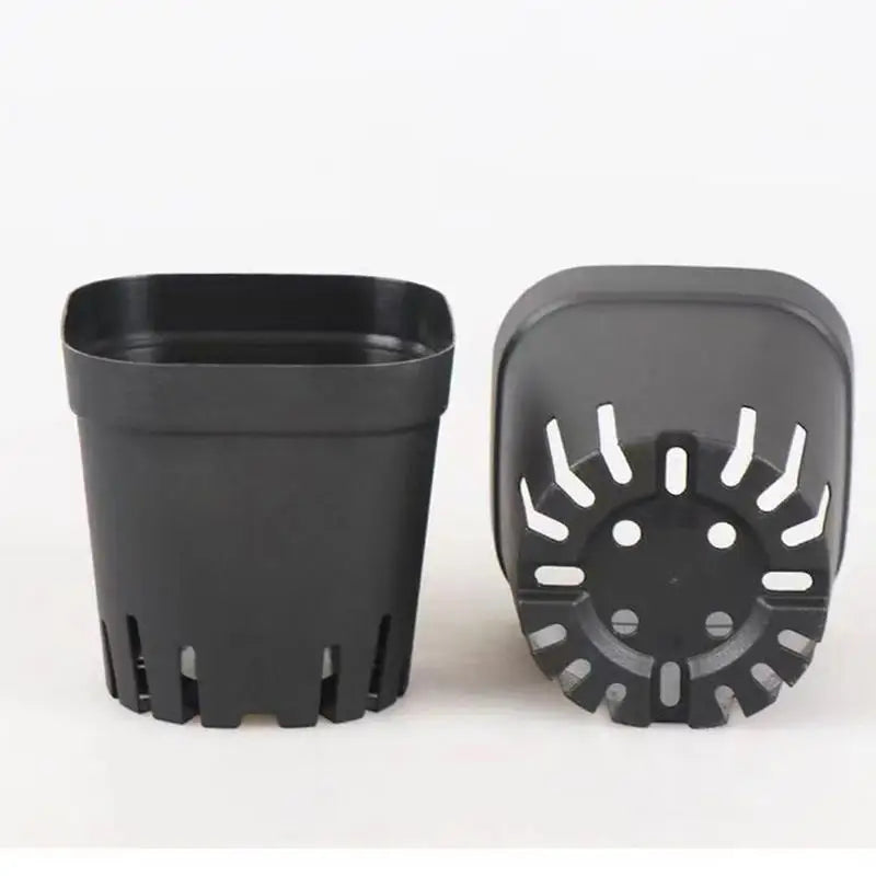 50pcs Square Plastic Planting Cups