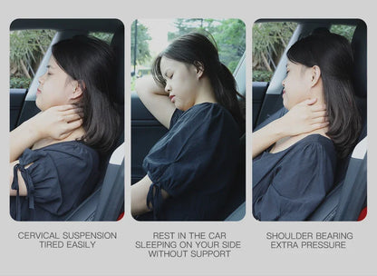 PU Leather Memory Foam Car Headrest