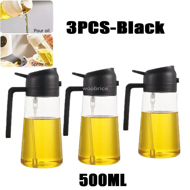 2-in-1 Oil Sprayer Bottle