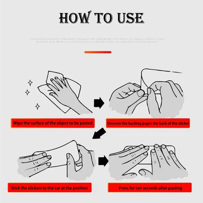 Car Reflective Safety Bumper Strip Stickers