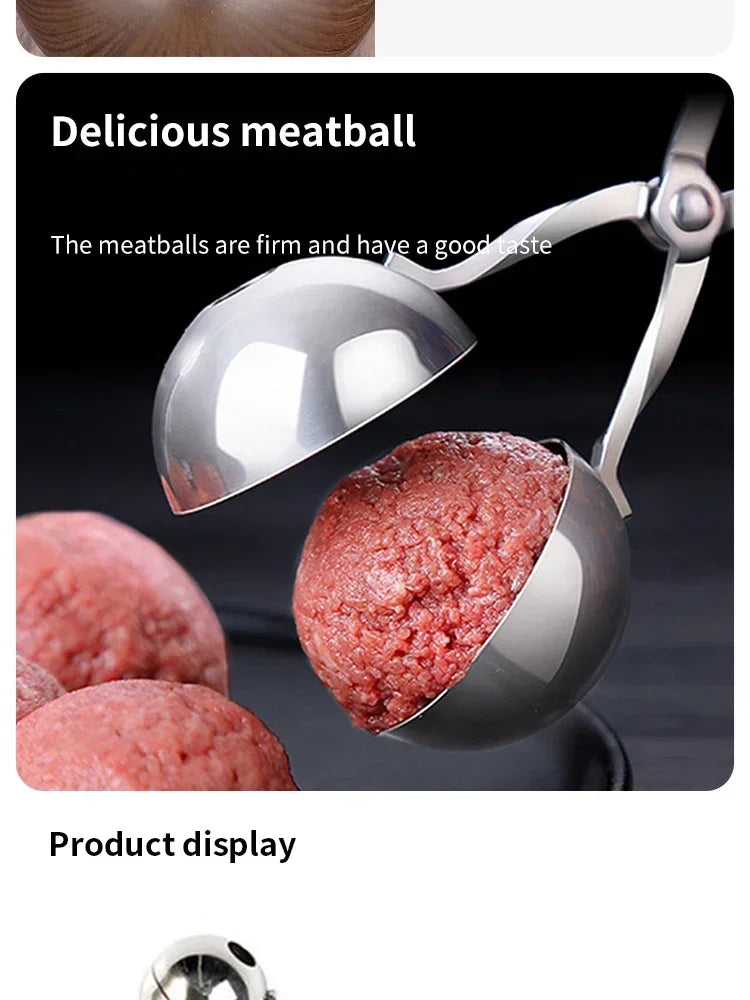 Stainless Steel Meatball & Dumpling Mould