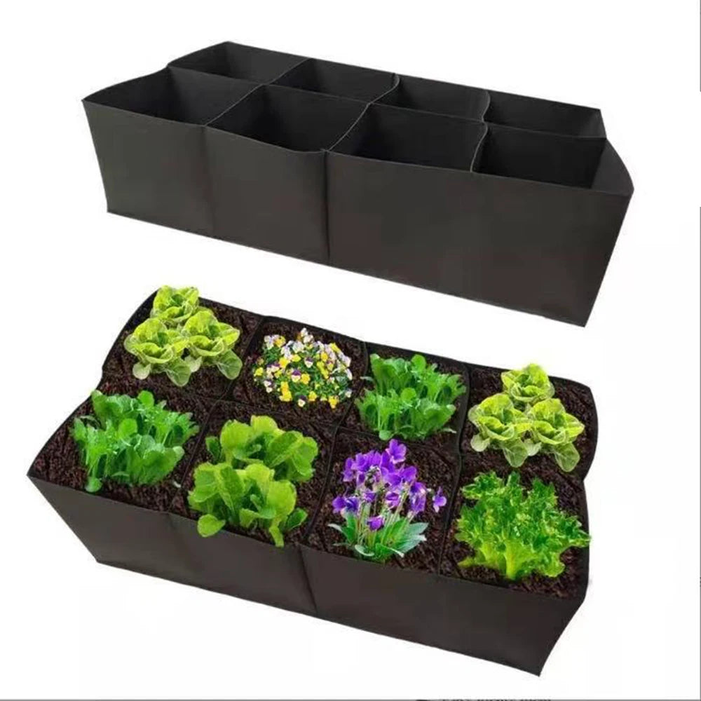 Rectangle Felt Garden Planting Grow Bag
