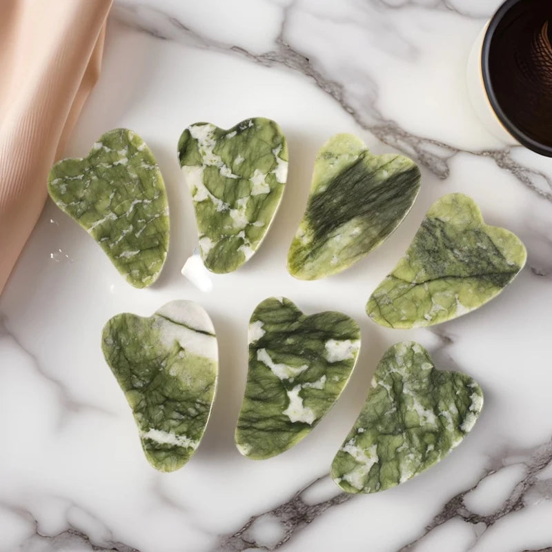 Natural Jade Gua Sha Massage Tool
