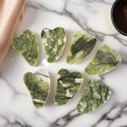 Natural Jade Gua Sha Massage Tool