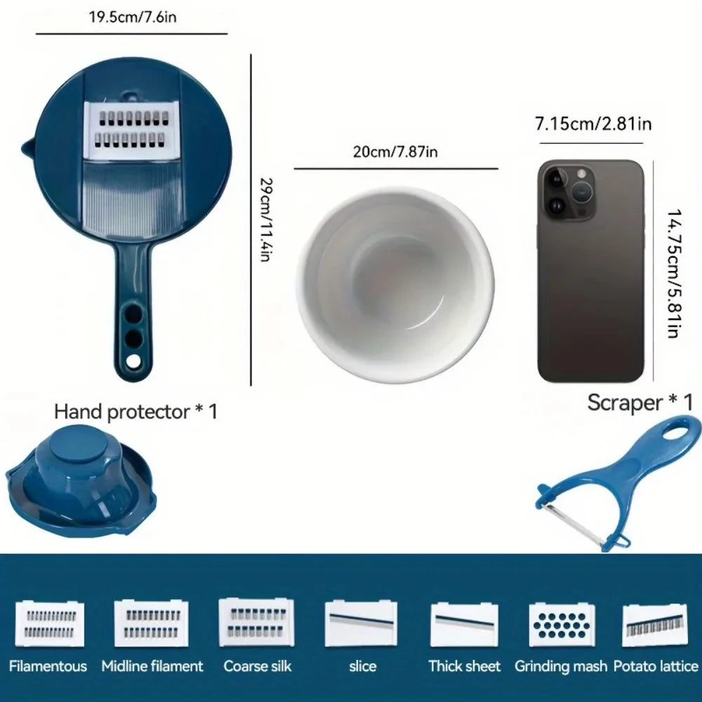9-in-1 Multifunctional Vegetable Chopper