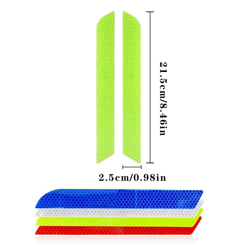 Car Reflective Safety Bumper Strip Stickers