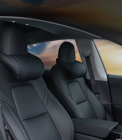PU Leather Memory Foam Car Headrest