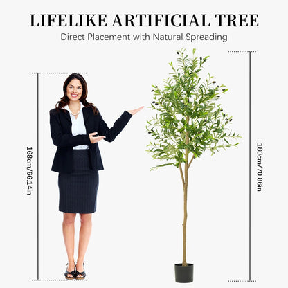 Artificial Olive Tree Decorative Plant