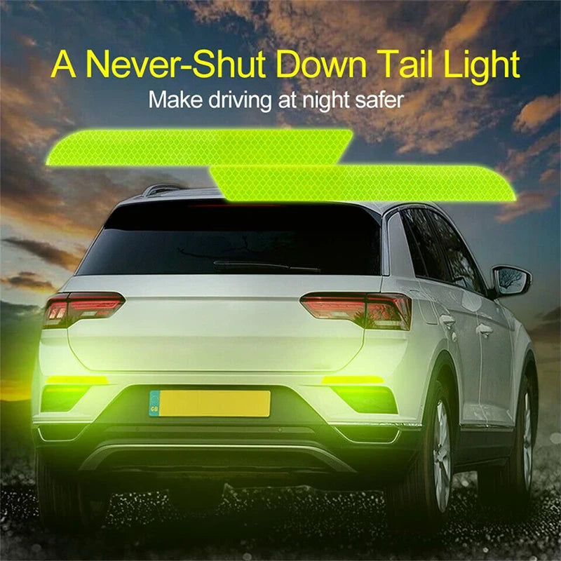 Car Reflective Safety Bumper Strip Stickers