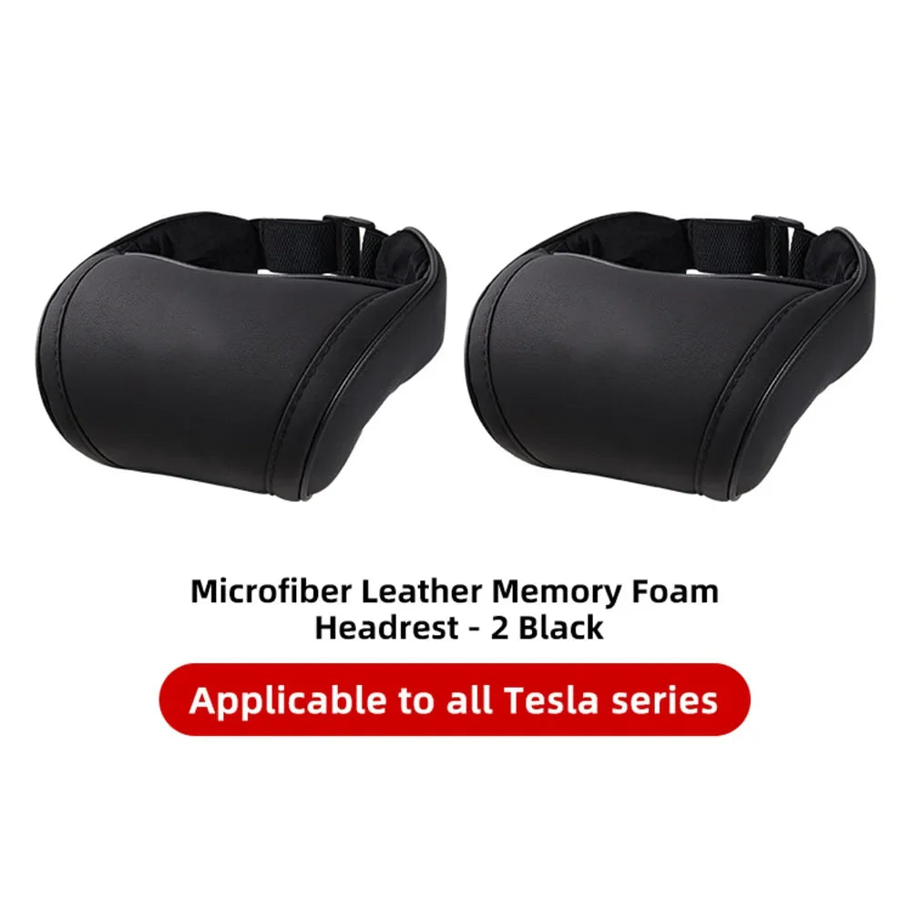 PU Leather Memory Foam Car Headrest