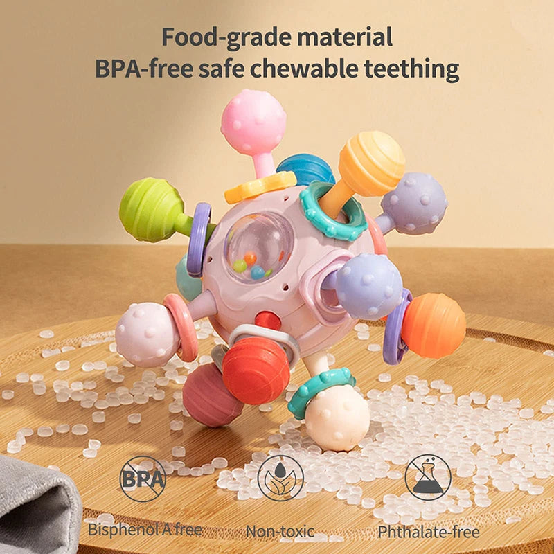 Montessori Baby Teething Sensory Ball