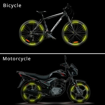 Car Wheel Reflective Tire Rim Stickers