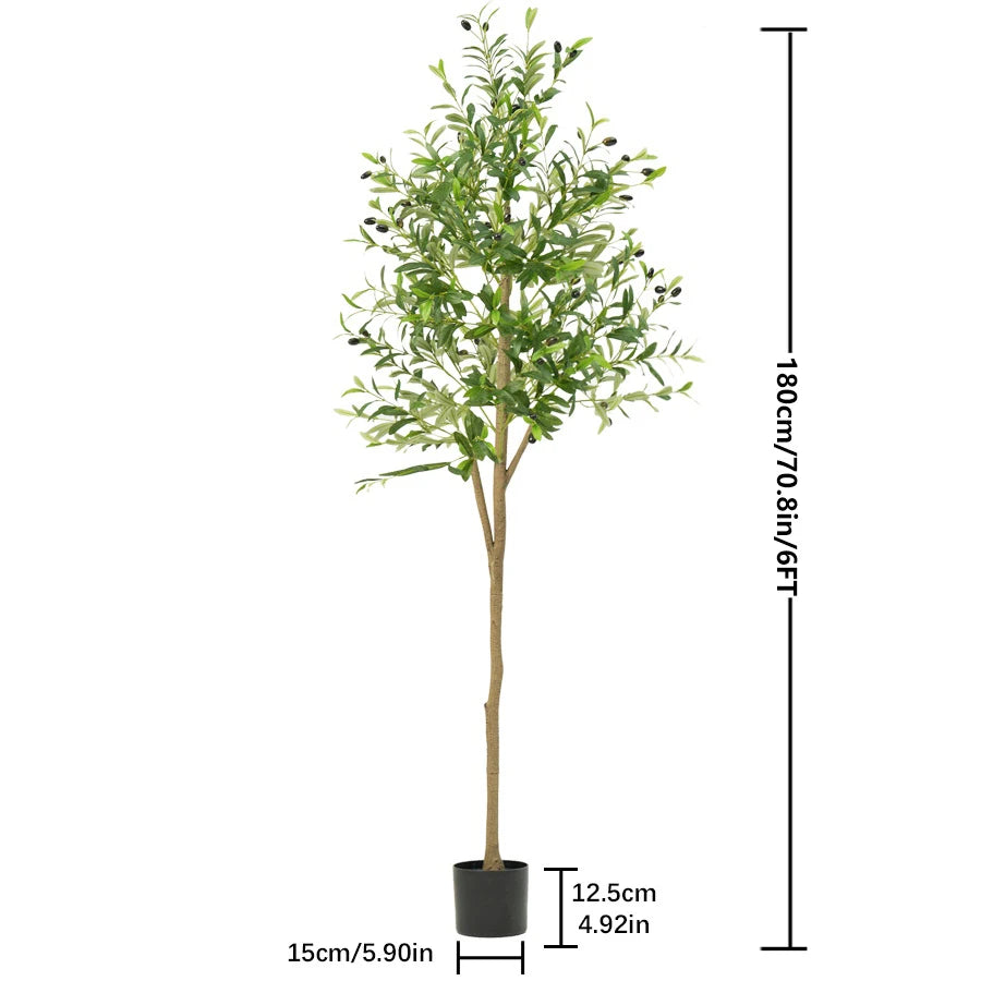 Artificial Olive Tree Decorative Plant