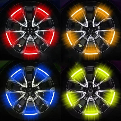 Car Wheel Reflective Tire Rim Stickers