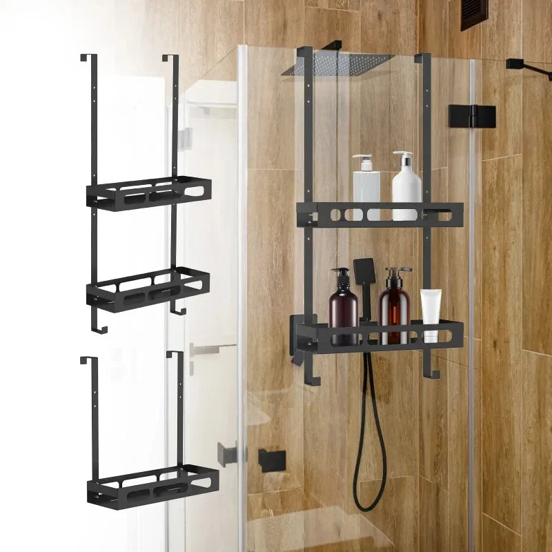 Carbon Steel Nail-Free Shower Caddy