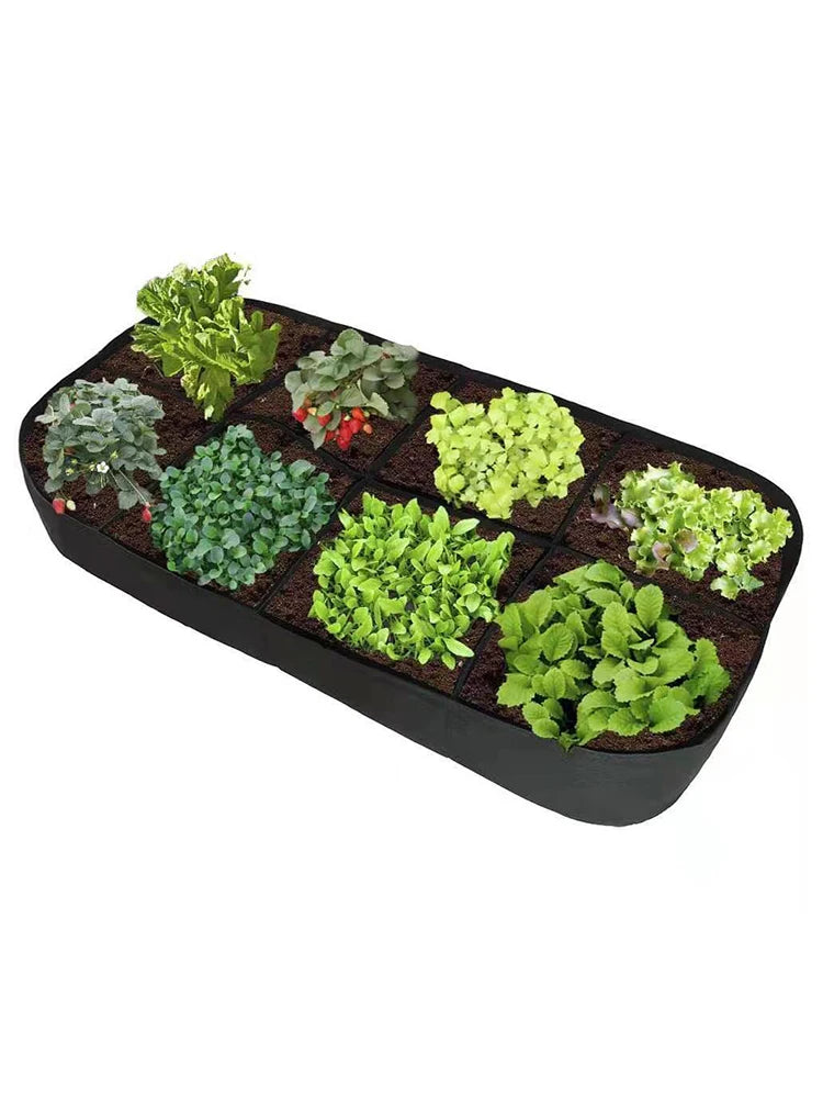 Rectangle Felt Garden Planting Grow Bag