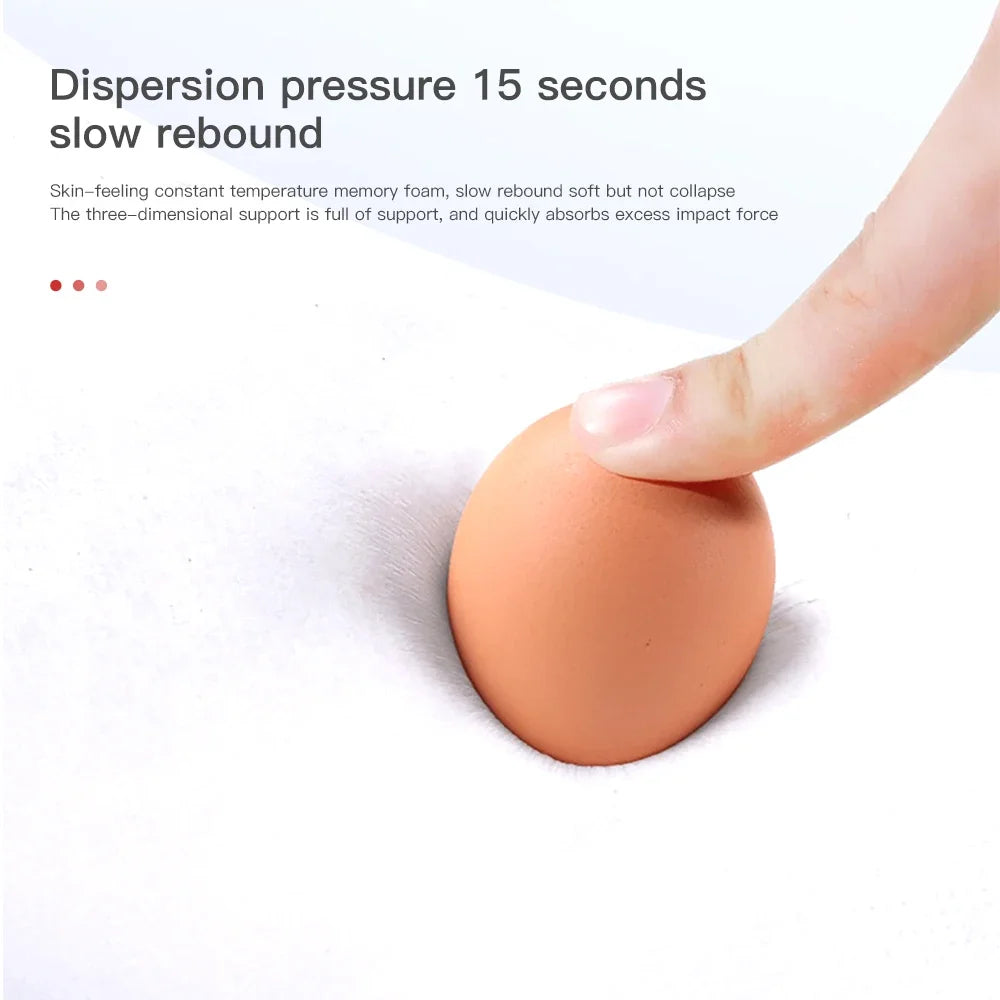 PU Leather Memory Foam Car Headrest