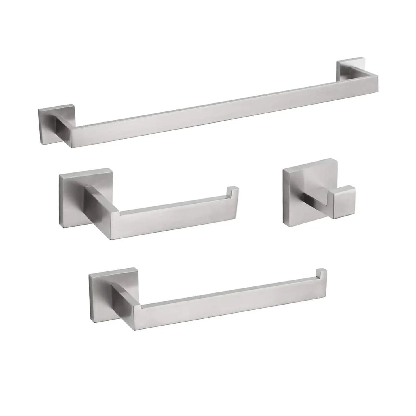 Black Bathroom Hardware Accessories Set